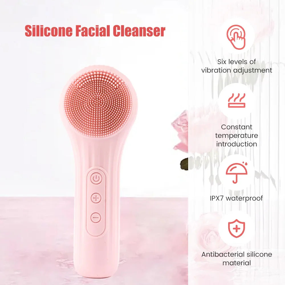 Brosse Nettoyante Visage en Silicone