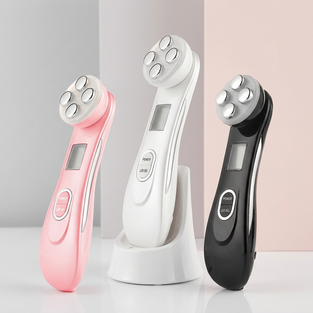 Appareil Lifting Facial 5-en-1 RF &amp; EMS